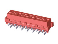 1.27mm (.050) Top Entry SMT Type Female Connector 04-26Pin